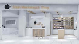 Design, manufacture and installation of stores: Siam Macintosh Shop, The Walk Ratchaphruek